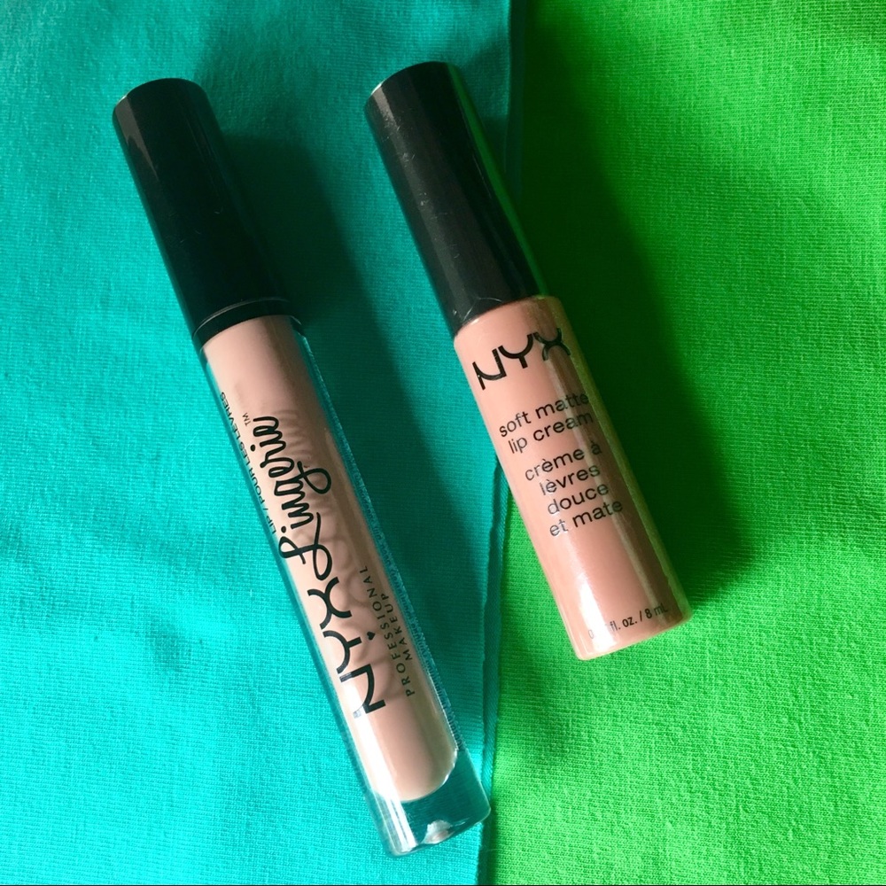 NYX Lip Bundle - Matte Lip Cream & Lip Lingerie